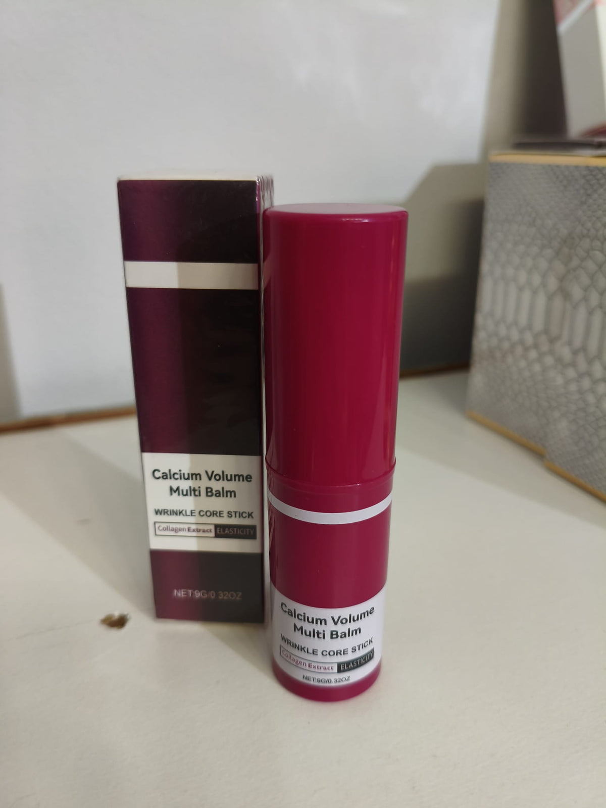 Bálsamo Multiusos Calcium Volume & Collagen – Stick Anti-Arrugas, Elasticidad y Nutrición Instantánea (9g) ---