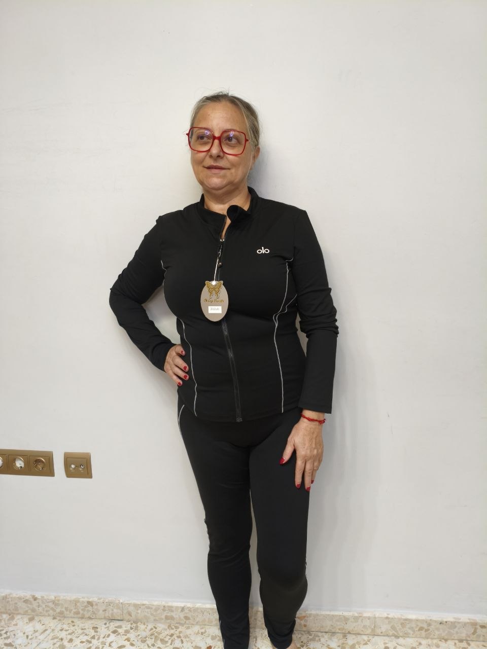 Conjunto Deportivo para Mujer de Dos Piezas – Chaqueta con Cremallera y Leggings