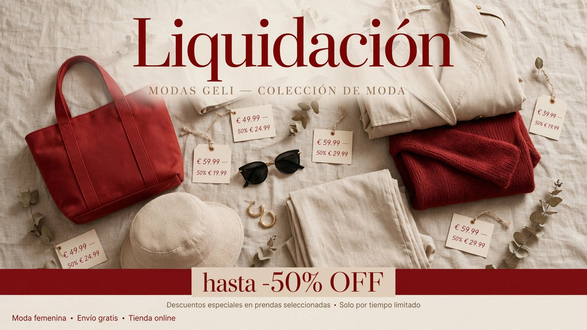 5 Liquidación Modas Geli | Ropa Mujer Barata Hasta -70%