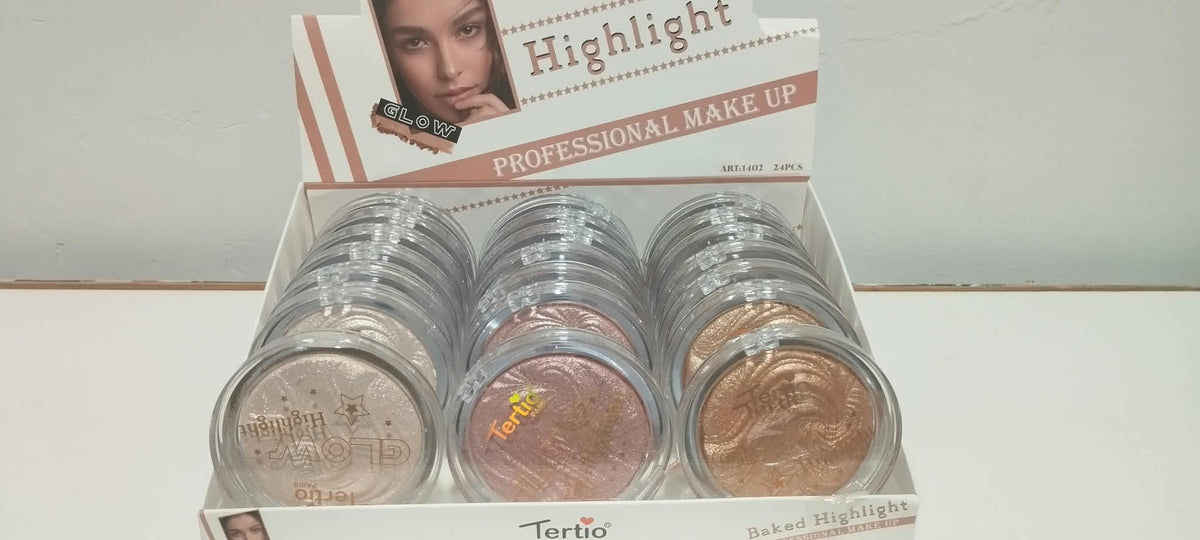 Iluminador Baked Highlight Tertio Glow - 3 Tonos
