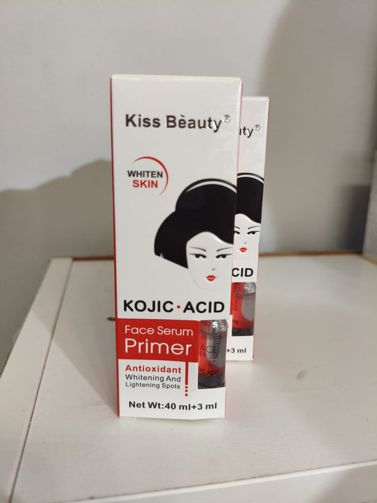 Kit Aclarante y Reafirmante Ácido Kójico Kiss Beauty – Tratamiento Completo Anti-Manchas y Vitalidad  ---