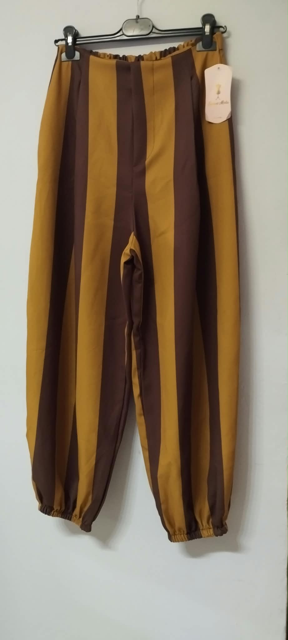 PANTALÓN BOMBACHO A RAYAS